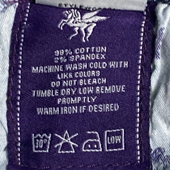 Vigoss Destroyed Cuffed Capri Jeans Sz. 7 Juniors - Picture 11 of 12